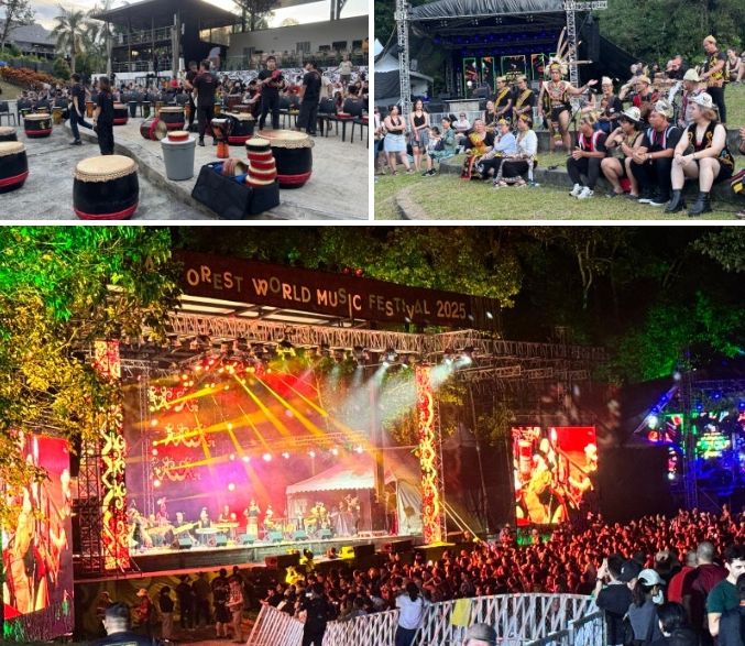 레인포레스트 월드 뮤직 페스티벌 2025 현장 / 사진=홍지연 여행+ 기자