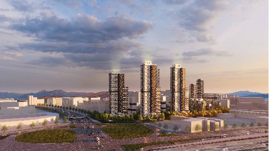 국회대로변에서 바라본 목동 6단지 계획안. (서울시 제공)