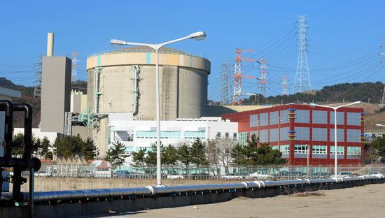 조기폐쇄된 월성1호기 원전의 모습. (출처=연합뉴스)