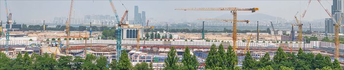 재건축 공사가 한창인 서울 서초구 반포동 ‘디에이치클래스트’ 공사 현장. (윤관식 기자)