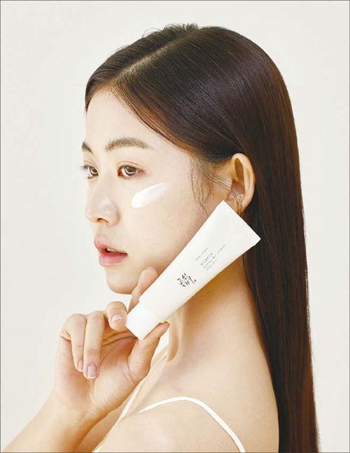 조선미녀의 대표 제품인 ‘맑은쌀 선크림’. (조선미녀 제공)