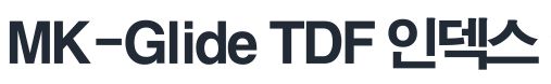 MK-Glide TDF 인덱스. (한국퇴직연금데이터 제공)