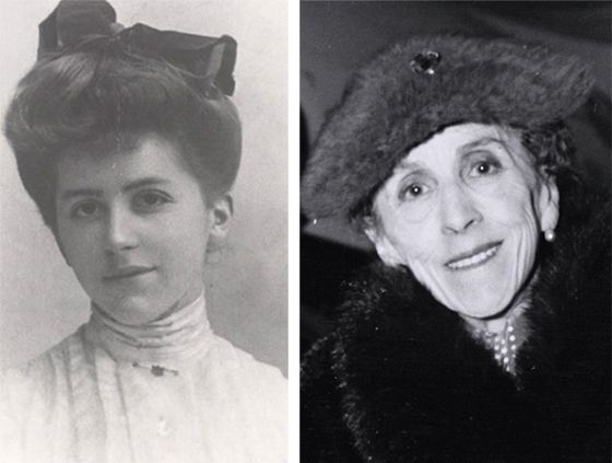 젊은 시절과 노년 시절의 카렌