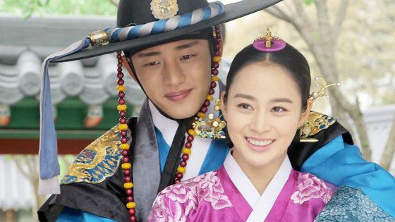 SBS 드라마 '장옥정 사랑에 살다'에서 숙종(유아인)과 희빈장씨(김태희) [자료 SBS]