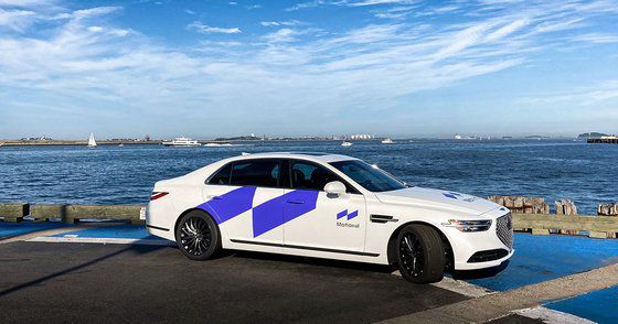 모셔널 로고를 두른 제네시스 G90. 사진 현대차그룹