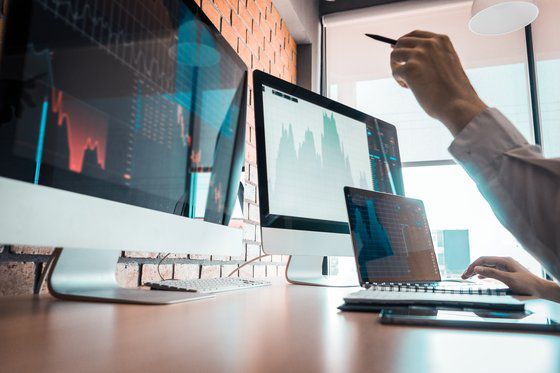 주식 관련 이미지. 셔터스톡