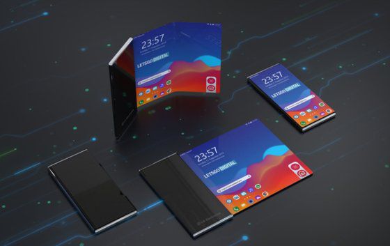 LG 롤러블폰의 예상도. 사진 GSM아레나