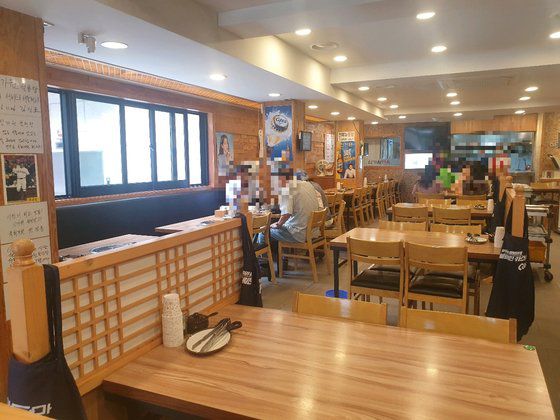 5일 낮 12시 서울 중구의 한 설렁탕집. 이우림 기자