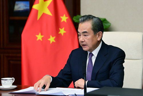 왕이(王毅) 중국 외교부장. [중국 외교부 홈페이지]