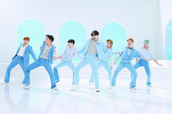 NBC 투데이 '시티 뮤직 시리즈'에 출연한 BTS. [빅히트 엔터테인먼트 제공]