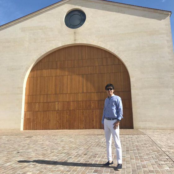 신동빈 회장의 장남 신유열. 신유열 페이스북 캡처