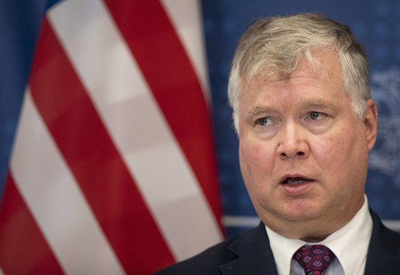 스티븐 비건 미국 국무부 부장관. [AP=연합뉴스]