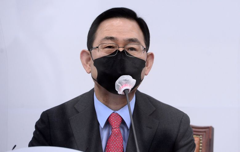 국민의힘 주호영 원내대표. 중앙포토