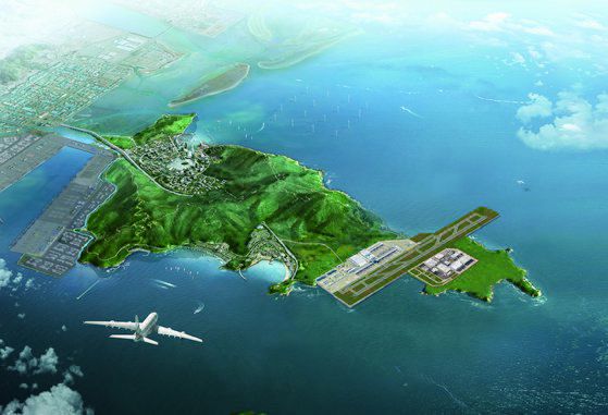 가덕 신공항 건설 조감도. [사진 부산시]