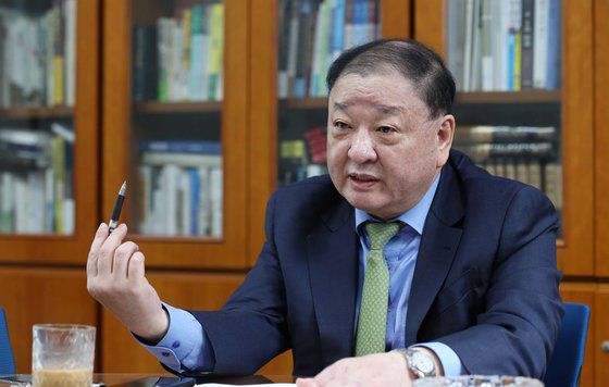 주일본 한국대사로 내정된 강창일 더불어민주당 전 의원. 김상선 기자