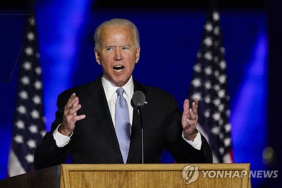 조 바이든 미 대통령 당선인은 취임 전 도널드 트럼프 대통령이 어느 돌발 행동을 벌일지 조마조마한 입장이다. [AP=연합뉴스]