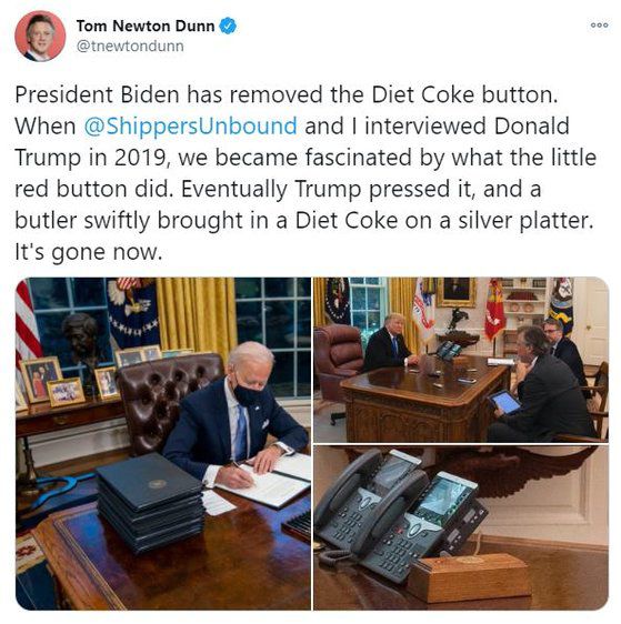 [사진 톰 뉴튼 던 트위터 캡처]