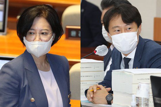 이수진·이탄희 더불어민주당 의원. 뉴스1