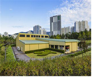 부산 제1호 코로나19 접종센터로 사용될 부산시민공원 시민사랑채. [사진 부산시]