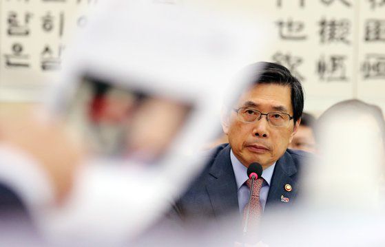 박상기 법무부 장관. 김경록 기자