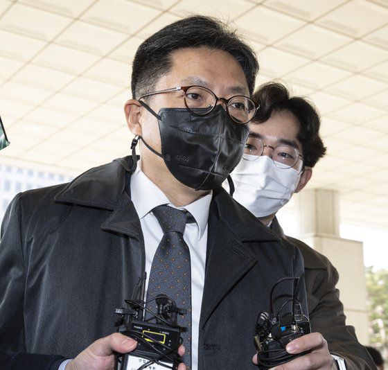 오인서 수원고검장이 지난 3월 8일 오전 서울 서초동 대검찰청에서 열린 전국 고검장 회의에 참석하고 있다. 임현동 기자