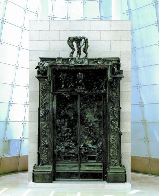 이건희 회장이 직접 프랑스까지 찾아가 협상해 한국으로 들여온 로댕의 '지옥의 문'. [중앙포토]