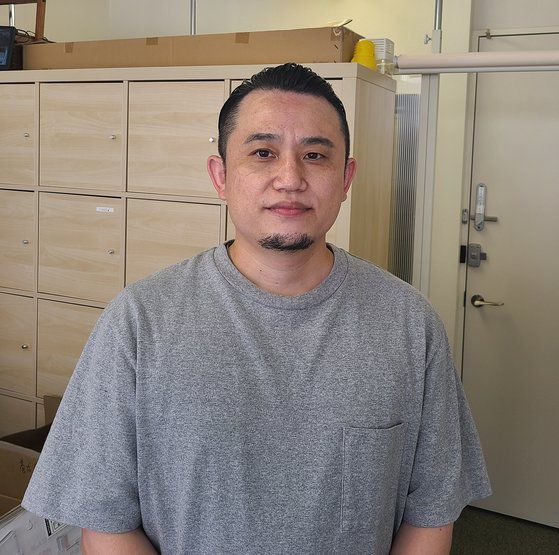 일본 도쿄에서 K-POP 전문 댄스학원인 '댄스 스튜디오 시에로'를 운영하는 마치다 싱고 대표. 이영희 기자