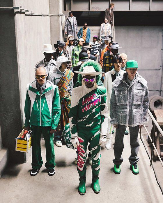 루이비통 남성복 2021 가을겨울 컬렉션. 사진 루이비통