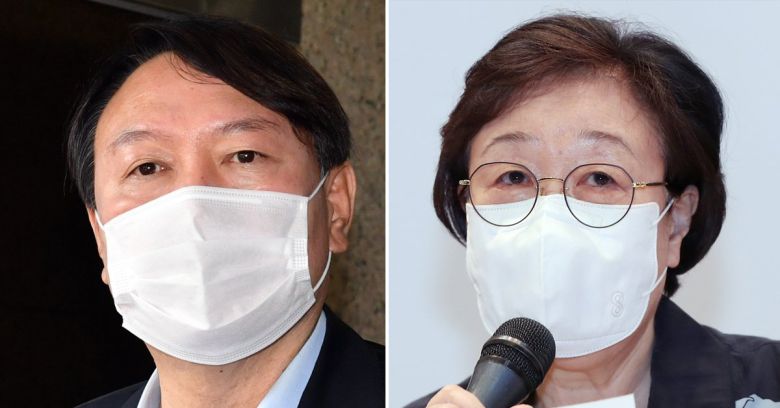 윤석열 전 검찰총장(왼쪽)과 한명숙 전 국무총리. 중앙포토·뉴스1