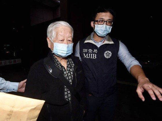 지난 2월 대만 국방부 군사정보국 제5처장을 지냈던 웨즈충 전 소장이 중국 스파이 혐의로 대만 검찰에 기소됐다. 사진 대만 자유시보