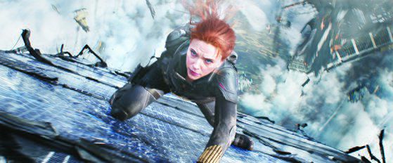 2년만의 마블 복귀작 '블랙 우도우'. 7월 7일 전 세계 동시 개봉했다. [사진 월트디즈니컴퍼니 코리아]