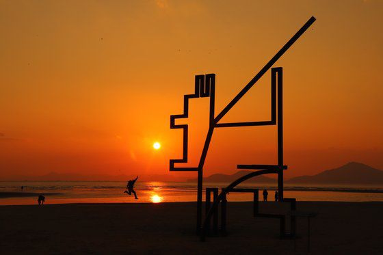 다대포 해수욕장