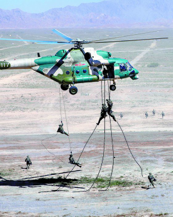 러시아와 합동훈련하는 중국