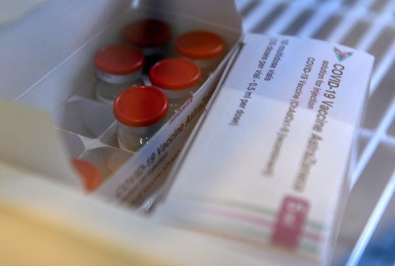 충남의 한 예방접종센터에 시민들에게 접종할 아스트라제네카(AZ) 백신이 보관돼 있다. 프리랜서 김성태