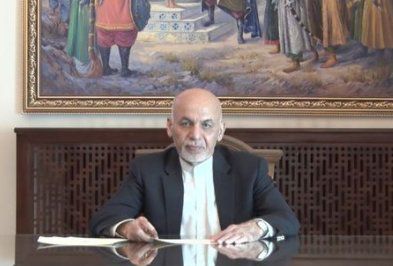 아슈라프 가니 대통령의 페이스북 사진. 캡처