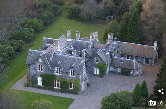 조앤 롤링의 스코틀랜드 저택.