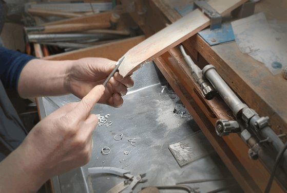 주얼리를 제작하는 모습. [사진 스튜디오오후]