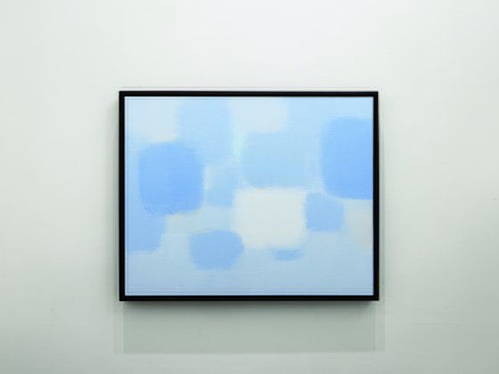 '동시성-무한계' 전시에 걸린 서승원 작품. [사진 PKM갤러리]