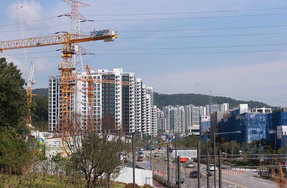 경기 성남시 판교대장 도시개발사업구역 일대 모습. 사진은 기사와 관련 없음. 연합뉴스