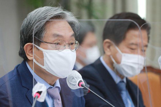 노영민 전 대통령 비서실장. 뉴스1