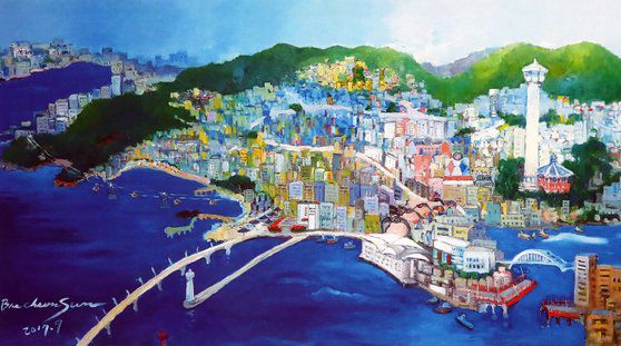 이병진 부산시행정부시장의 서양화.