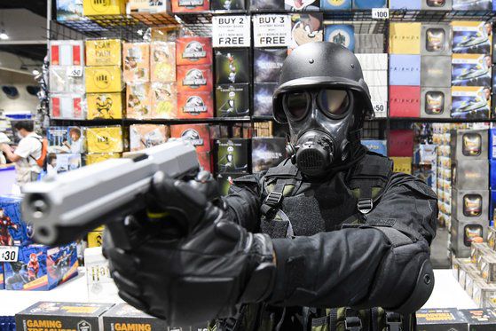 코믹콘은 캐릭터 마니아들의 축제다. AP=연합뉴스