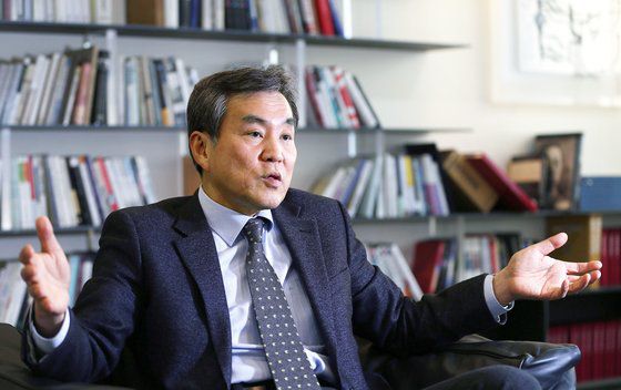 이상돈 중앙대 명예교수, 전 새누리당 정치쇄신특별위원. 신인섭 기자