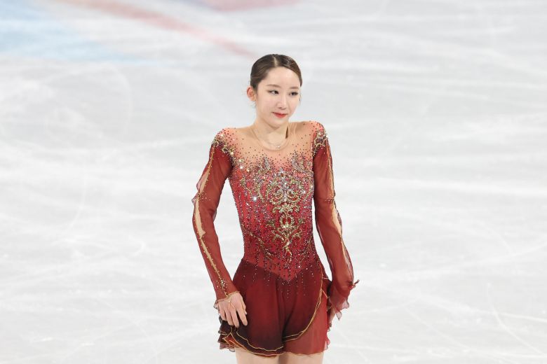 갑자기 정신이 번쩍 든 김예림이 몸을 꼿꼿하게 세우고 있다. 김경록 기자