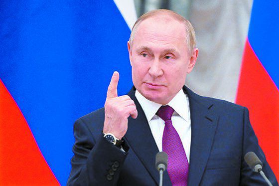 블라디미르 푸틴 러시아 대통령. [AP=연합뉴스]