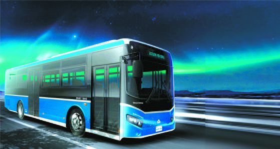 에디슨모터스는 국산 전기 상용차업체다. 천연가스버스, 전기버스, 전기트럭을 전문으로 생산한다. 사진은 전기버스 조감도. [사진 에디슨모터스]