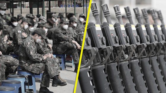 비무장지대(DMZ) 강원도 고성 GP.