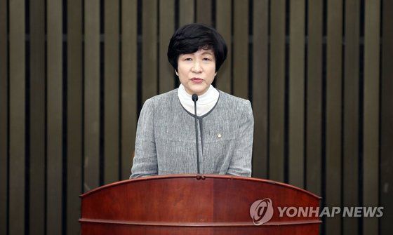 21대 후반기 국회의 민주당 몫 부의장 후보로 선출된 김영주 의원. 연합뉴스