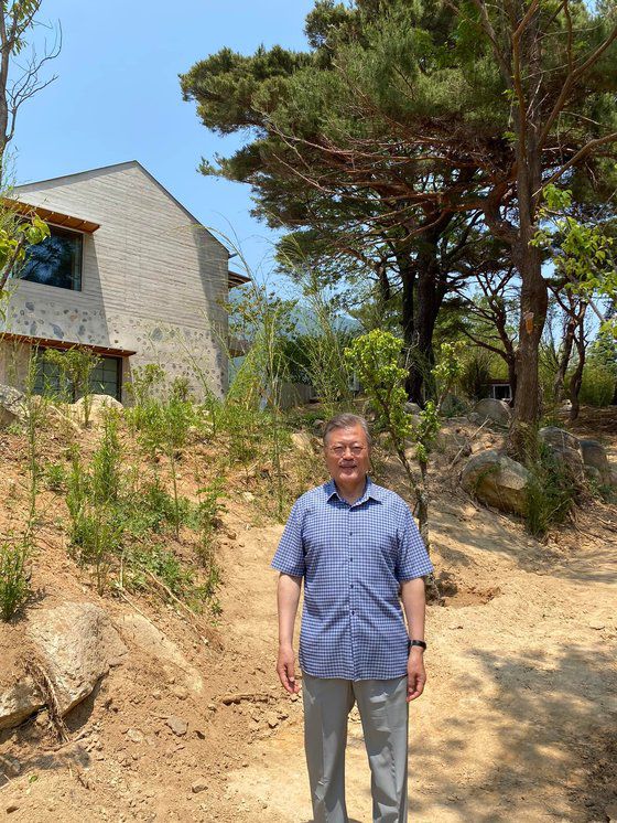 문재인 전 대통령. [박영선 전 장관 페이스북]