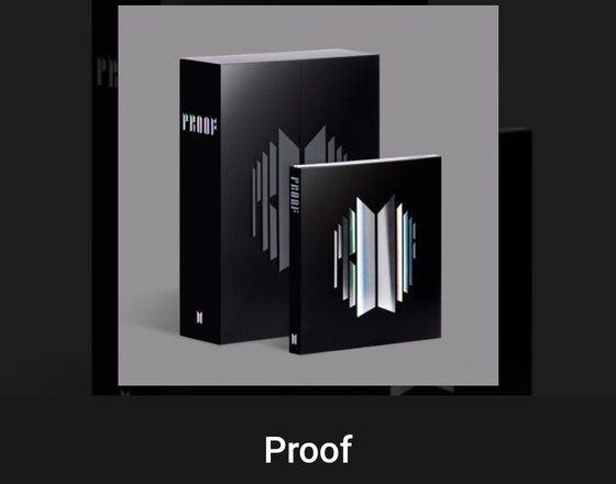 10일 방탄소년단(BTS)가 새 앨범 '프루프'를 냈다. BTS의 과거, 현재, 미래를 담은 콘셉트로 CD 3장으로 구성돼 있다. [사진 빅히트 뮤직]